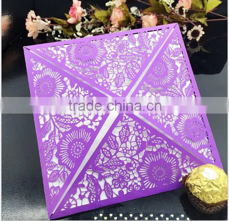Elegant marriage wedding invitations