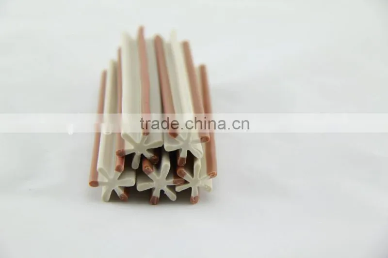 clothing manufacturers (two-tone straight hexagonal natural dog chews)