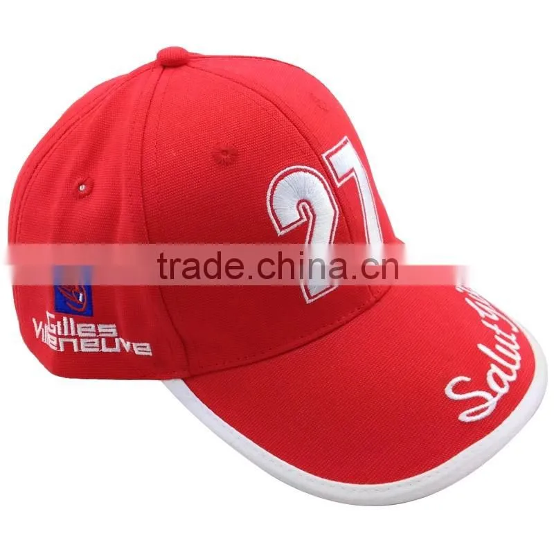 Common Fabric Feature and 6-Panel Hat Style 6 panel baseball cap custom