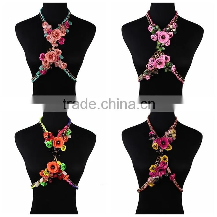 Crystal sexy waist belly chain body jewelry body chain