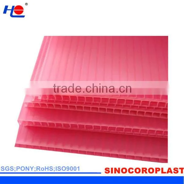 cleaning and pollution-free plastic pp retardant sheet
