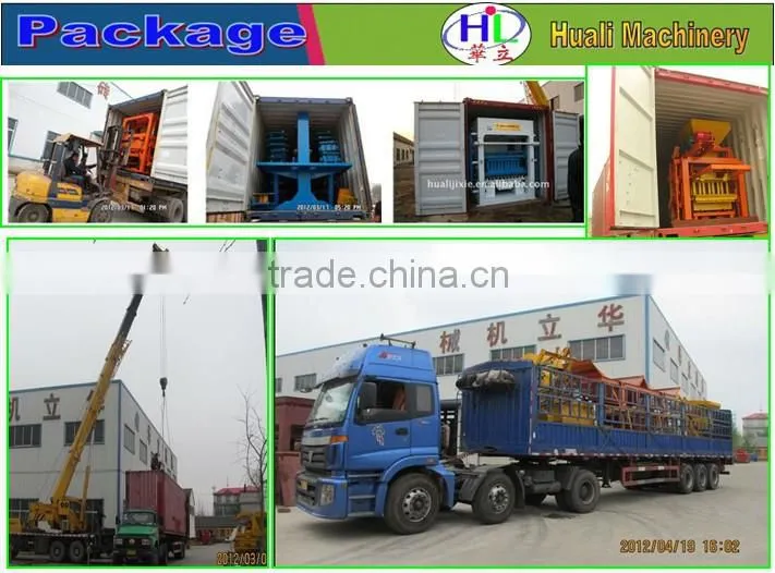 Huali brand Paver Concrete Block machine for sale QTF3-20