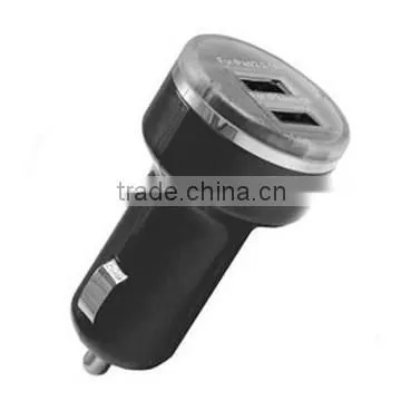 2015 New Qucik Charging Support 2.5a Max 5v 2.1a Two Usb Car Charger