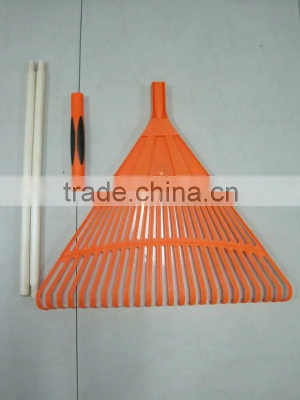 Plastic hay rakes