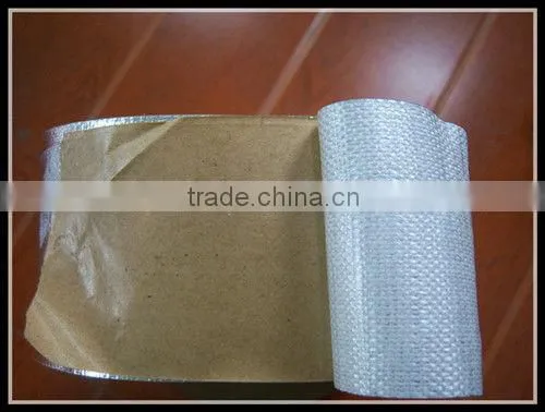 Aluminum Foil Fiberglass Tape For AC Duct/Refrigerator,insulation tape