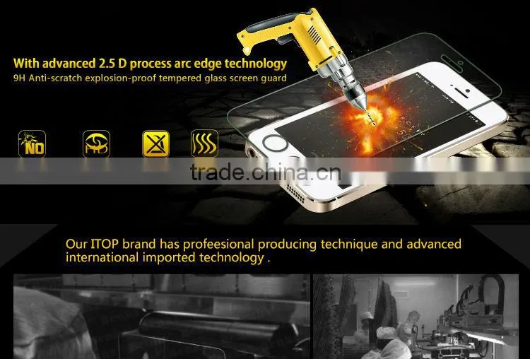 Wholesale free sample no bubble tempered glass screen protector for nokia lumia 1020