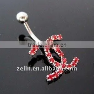 fashion belly ring body piercing navel jewelry