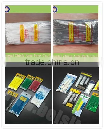 Fresh Nylon66 Dubon raw material hot sales nylon cable tie/zip tie