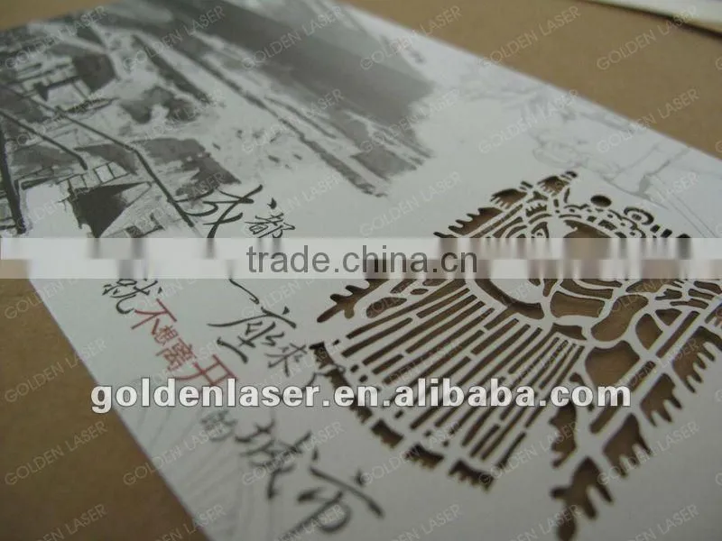 Paper Card Board Cutter with Laser