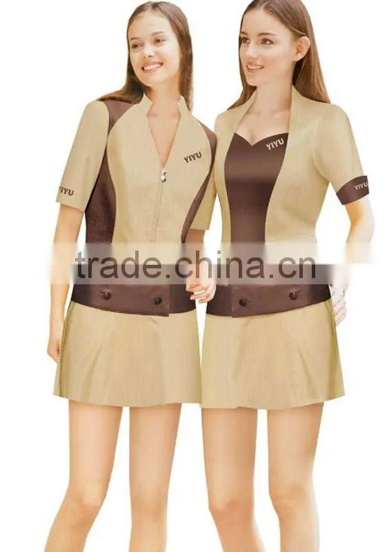 Hot selled sales ladies spandex Promotional uniform