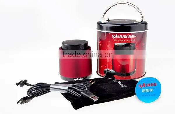 Wireless,Portable,Mini Special Feature and 1 Channels Logo Branded Speaker For Company Anniversary Gifts