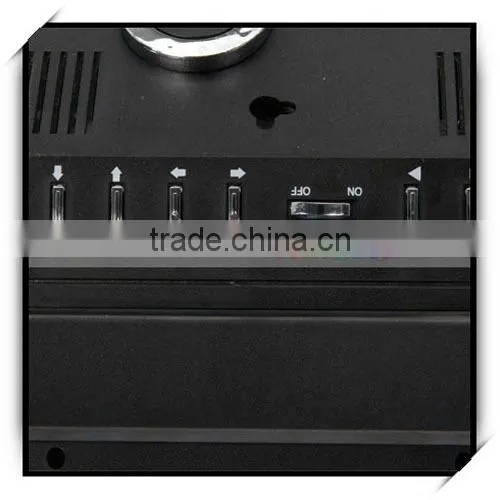 High resolution 12.1" Ratent LCD China Wholesale Digital Photo Frame Black