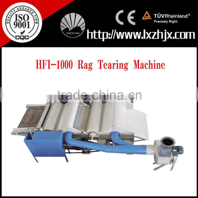 nonwoven waste fiber recycling machine