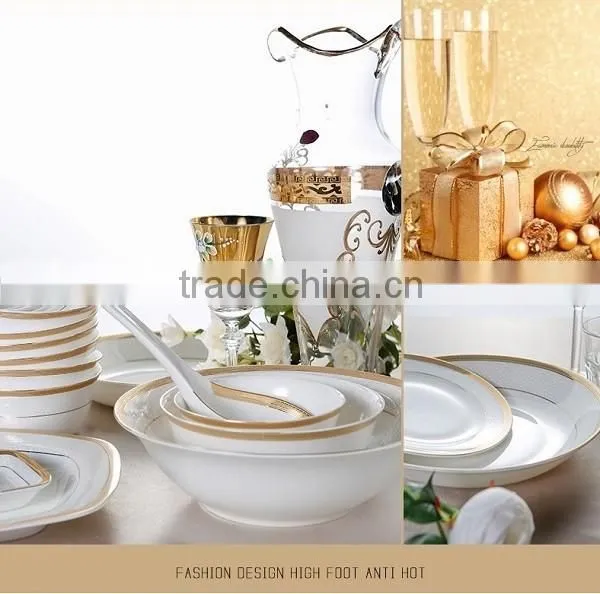 50pcs Bone china dinner set /dinnerware sets/porcelain dinner sets