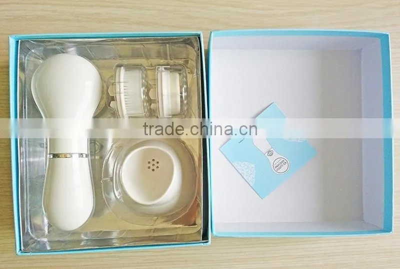 China factory direct Vibration Facial Cleaning Brush for Exfoliating, Microdermabrasion