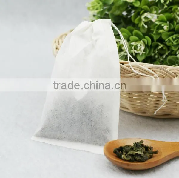 Filter Paper Bag With Drawstring Specification Empty Tea Bags With String