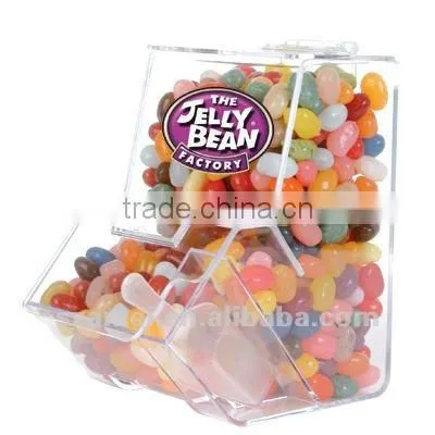 2017 clear cylinder shape acrylic candy display case tube