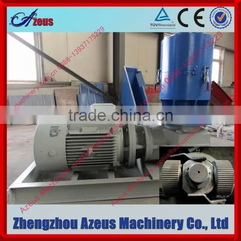 compress flat die palm kernel shell pellet machine