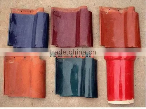Spanish colored roofing interlocking roof shingles for house