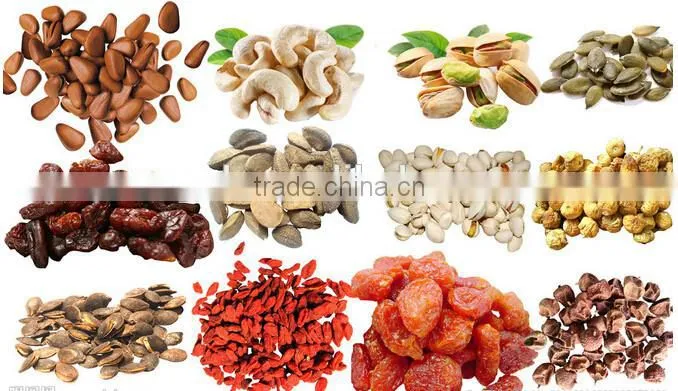 New style!!! Automatic industrial electric or gas walnut/almond/chestnut/coffee bean or peanut roaster machine