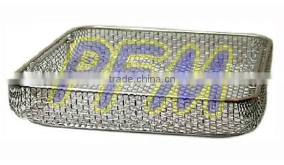 Acid resistant stainless steel gabion for hospital