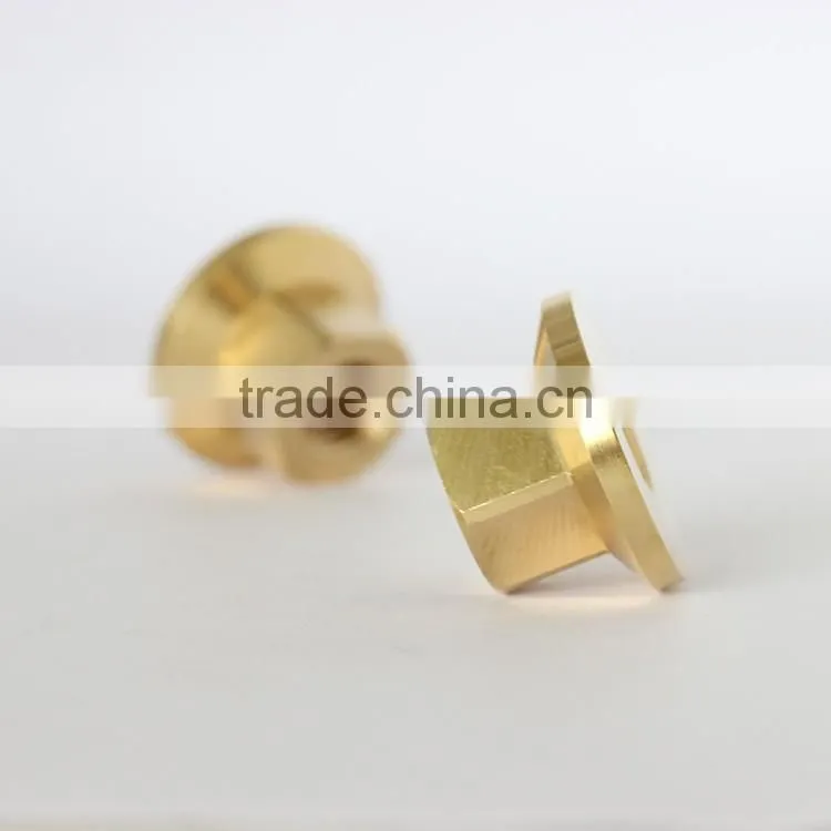 online shopping brass flange nut ,brass hex nut