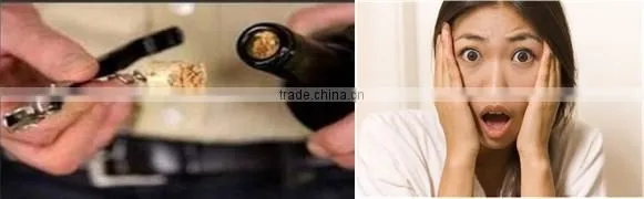BPA Free Silicone Wine Bottle Stopper Parts