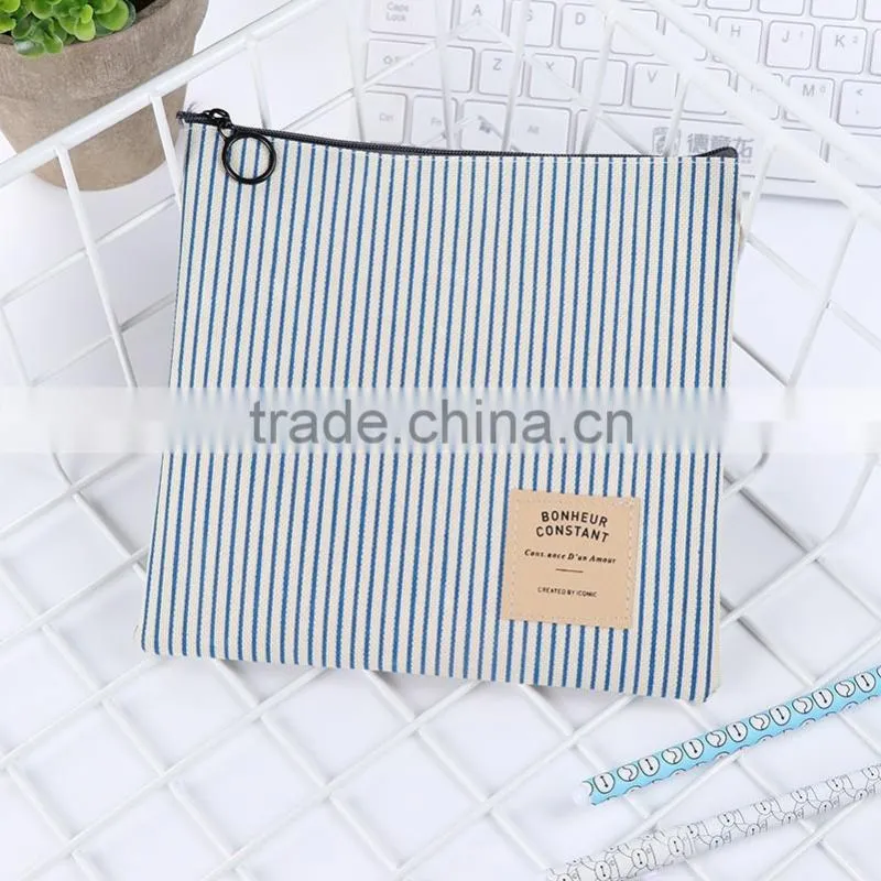 Concise style/Custom various designs jute canvas retro coin purse