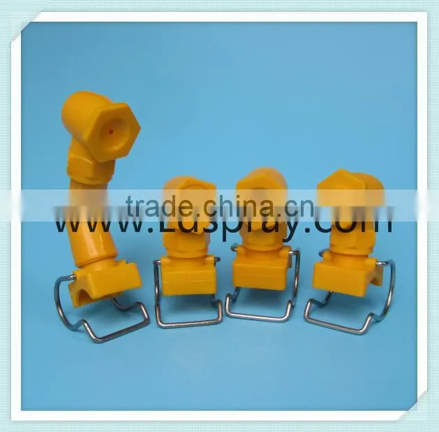 Plastic pp 3/4",1",1-1/2",2" SPJK clamp cleaning before plating nozzle