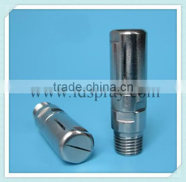 1/4" 1/2"Stainless stell ss 316 360 degree Self rotating tank water spray drum bottle washing cleaning nozzles