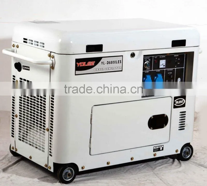7KW Silent diesel generator with kama engine (2015 producr)