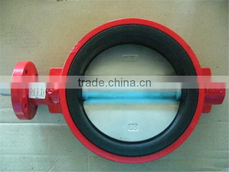 high quality casting valve body factory good design butterfly valve