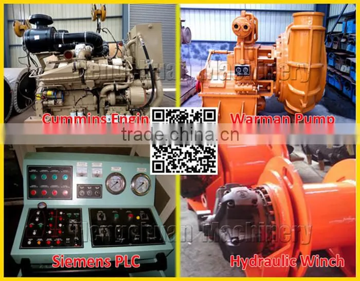 100% New Hydraulic Cutter Suction /Mud Cleaning Dredger In China