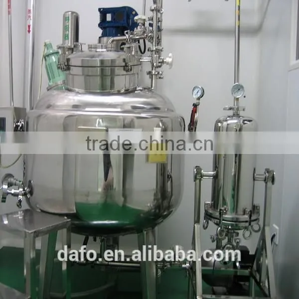 SS304 peanut butter jacketed mixer tank