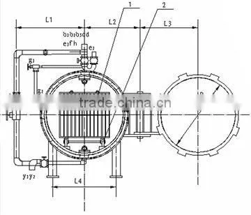 bottled vagetable puree Efficient Automtic Horizontal Sterilizer