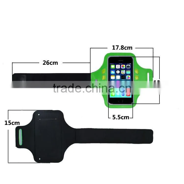 6 plus mobile phone LED armband