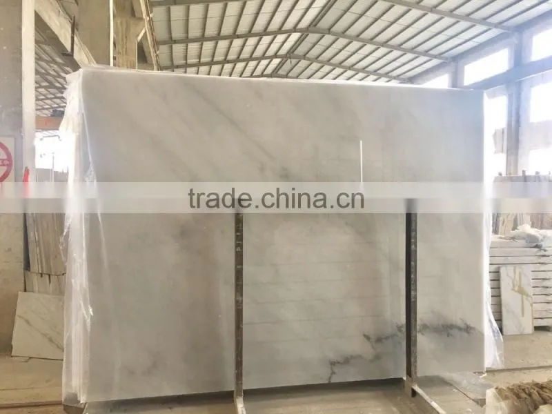 natural guangxi white marble polished big slabs