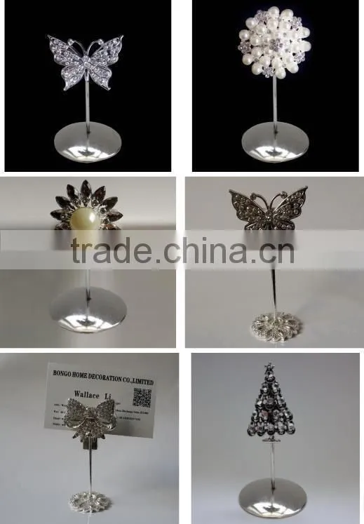 acrylic diamonds desktop business card holder