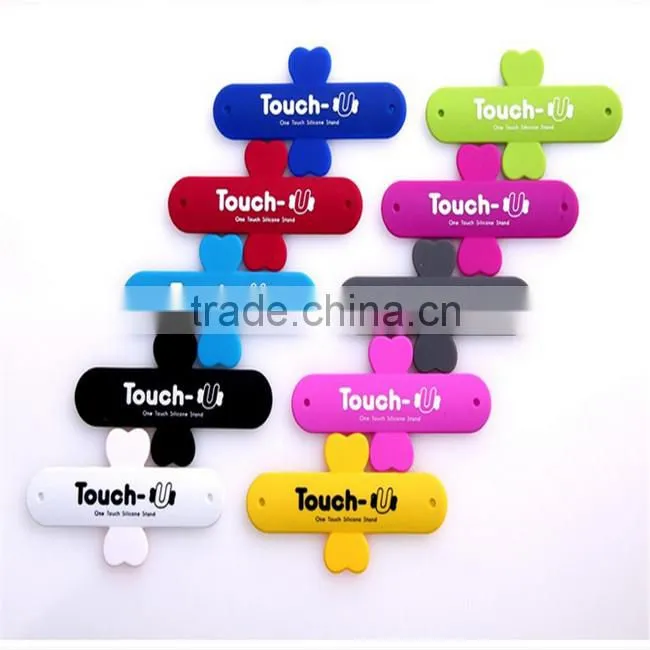Hot selling One-touch Silicone Phone Holder Stand