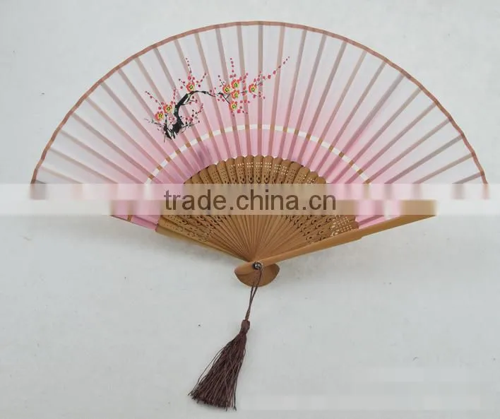 chinese traditional fashion summer foldable bamboo fan