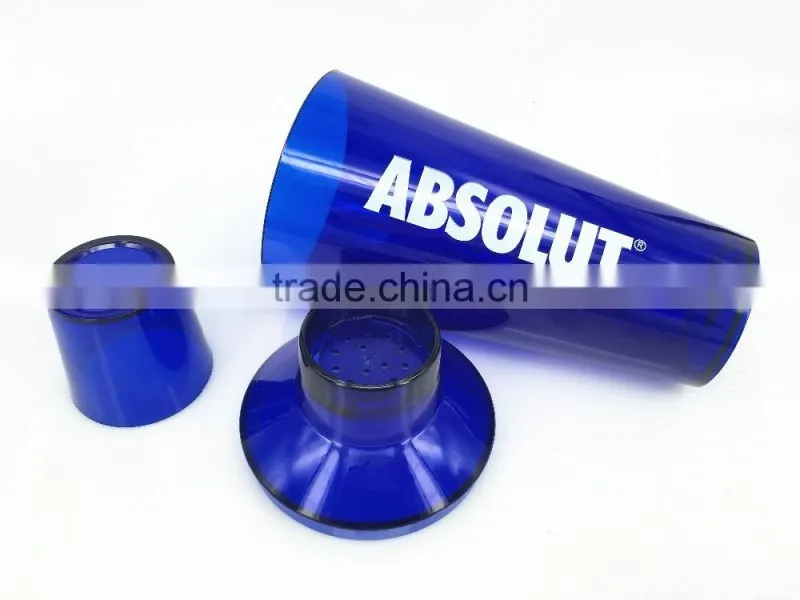 26oz Plastic PS 750ml Three-pieces Cocktail Shaker