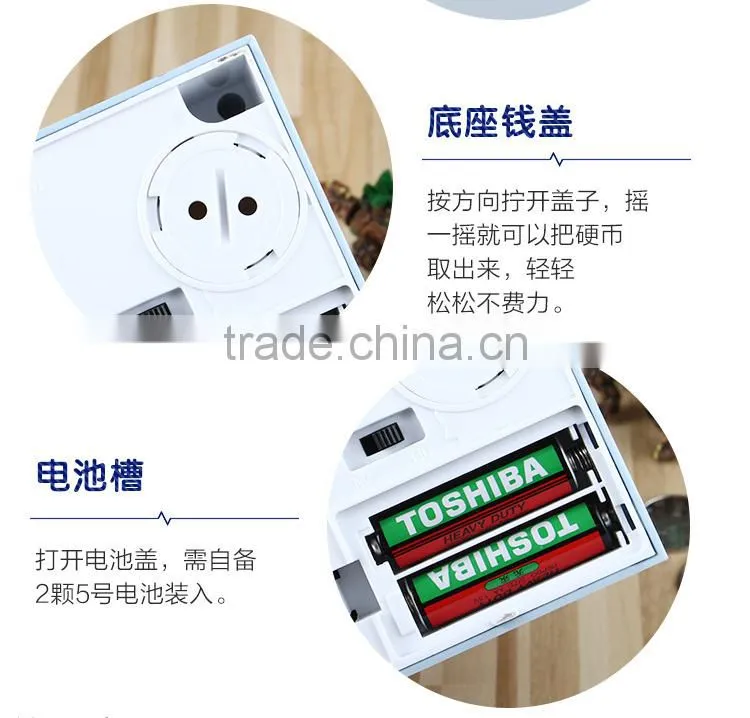 New Arrival Dinosaur Shape Saving Pot With Seven Music To Optional, Stealing Godzilla Saving Money Box For Decoration