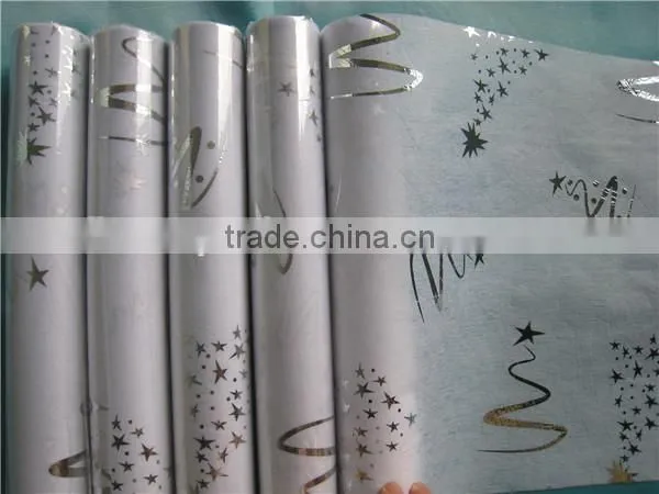 Non woven cheap table runner for dinner and christmas
