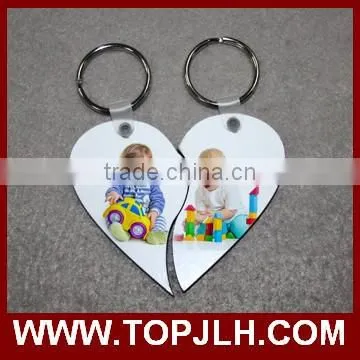 2017 Hot Sell DIY photo printing key chain dye sublimation key chain