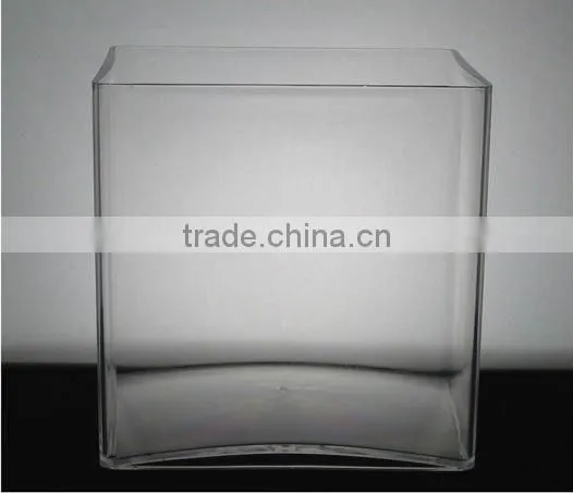 clear plastic vase /planting container hydronic container