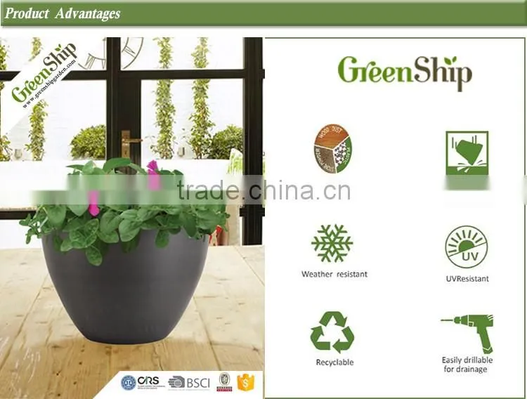 decorative restaurant cheap flower pot