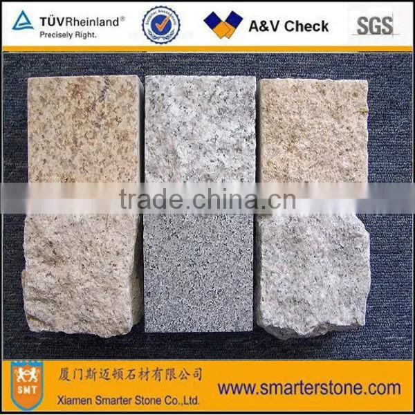 Black basalt paving stone basalt tumbled mesh paver stone