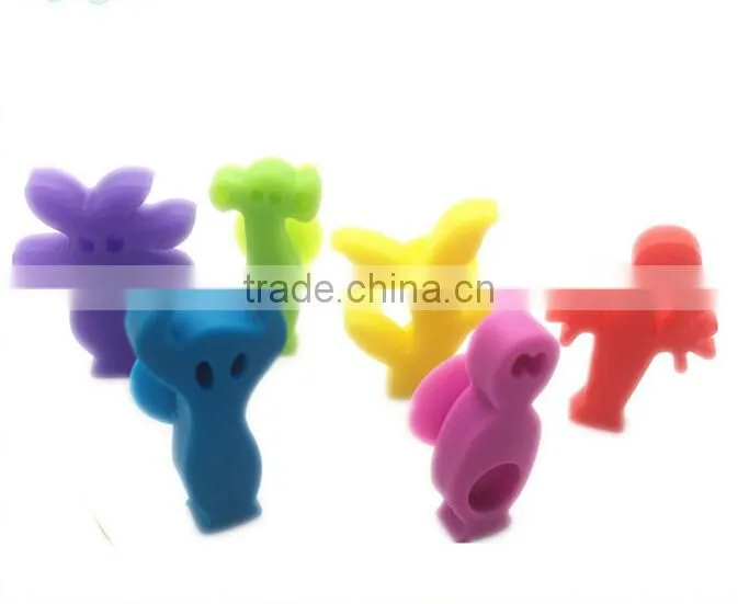 BPA free china supplier silicone wineglass mark