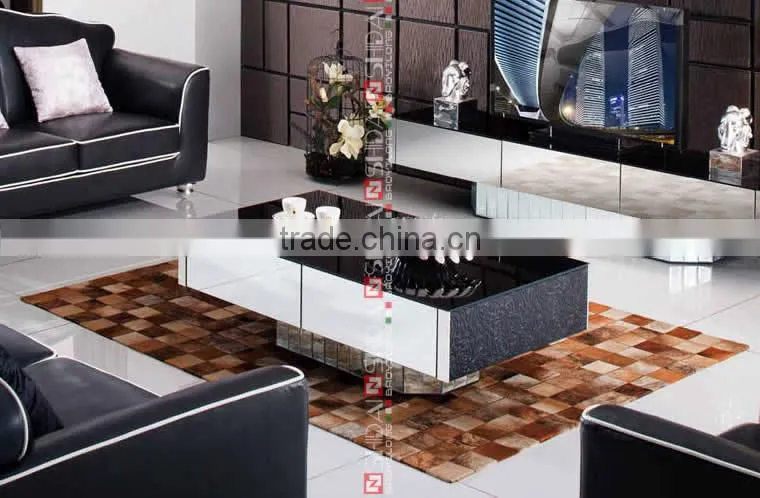 LV-TA807L mirrored furniture coffee table for sale