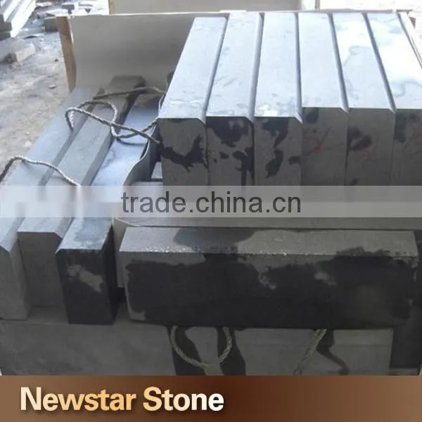 Chinese kerbstone black basalt blocks